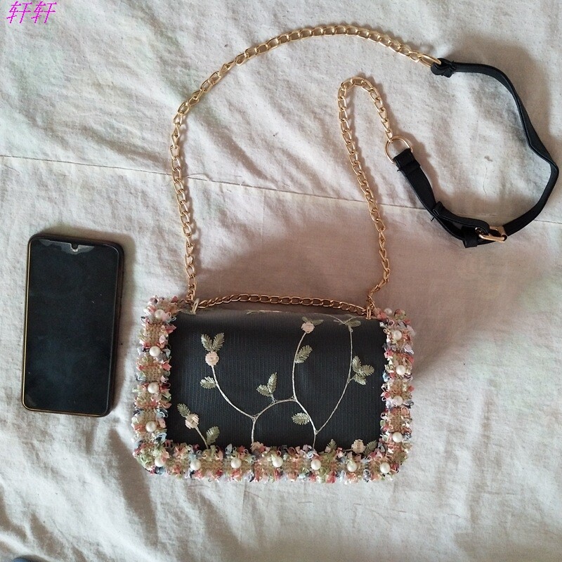 Little bag 2019 new pattern summer Korean Edition Versatile Inclined shoulder bag chain The single shoulder bag fashion Manufactorin the Leather/Lady bags/Men's bag, Ms. bags  category - from Buy2taobao.com to provide professional Taobao agent buy service
