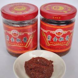 紫金辣椒酱王蒜蓉香辣味适中正宗客家河源特产金利好蒸凤爪调味品