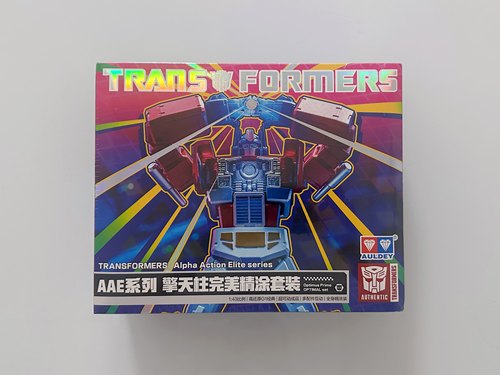 奥迪双钻变形金刚AAE精涂版 擎天柱 超可动模型收藏精品潮玩摆件