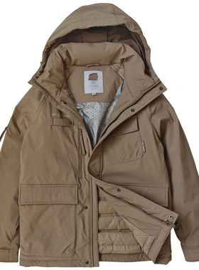 撤柜羽绒服男高蓬松鹅绒服轻盈保暖舒适通勤户外时尚防寒外套潮