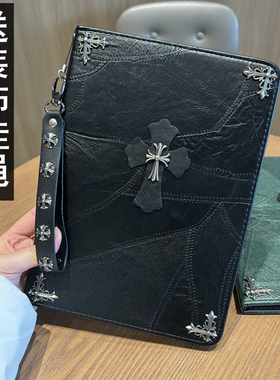 2024创意新款ipadpro潮牌保护套壳7.9/10.2英寸适用于苹果欧美风平板电脑第6789代笔槽Air10.9迷你6mini12345