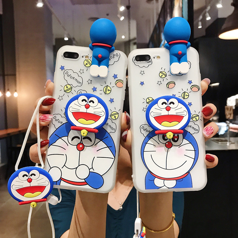 热销115件假一赔三iphoneXSMAX手机壳xr网红8plus童年回忆可爱日韩猫苹果6s趴趴支架