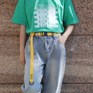 尼龙裤潮流尼龙腰带男女工装ins风战术快拆技能皮带眼镜蛇腰带