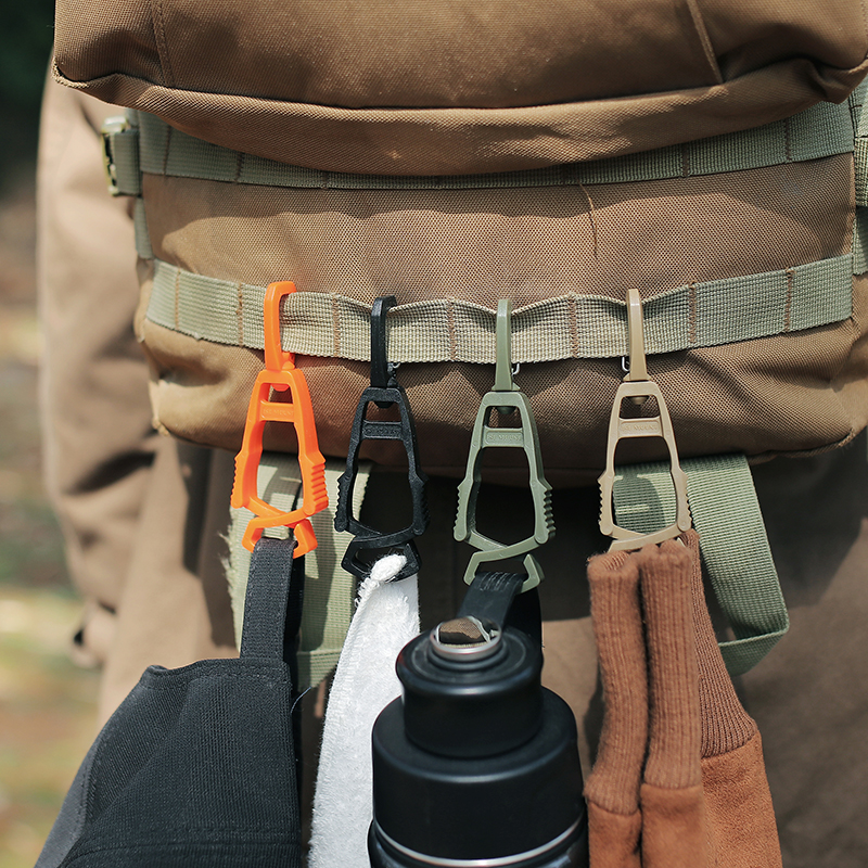 新款手套夹子放手套神器户外挂扣轻便式塑料快挂防丢夹钥匙扣腰带