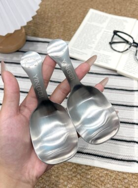 YINGDI304不锈钢小熊西餐勺