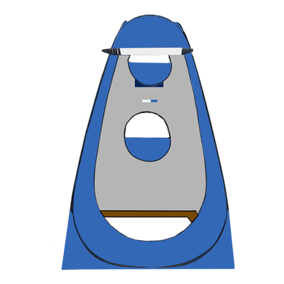 冬季加厚保暖洗澡帐篷