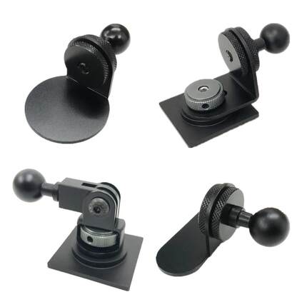 17mm/15mm/13mm球头粘贴底座车载手机架子配件铝合金座万向球头