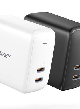AUKEY傲基40W双C口快充头适用苹果手机平板macbook笔记本电脑