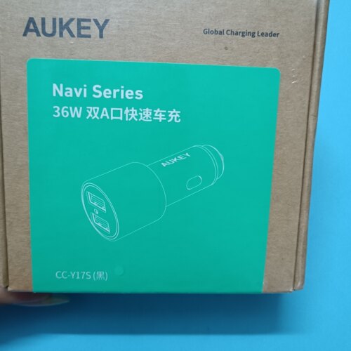 傲基45W车载充电器头双口PD快充头汽车USB车充铝合金安卓苹果通用