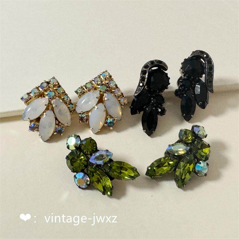 美国中古复古首饰耳夹