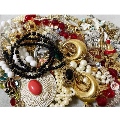 美国中古复古首饰耳夹