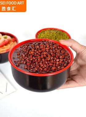 新款仿真食物模型创意红豆绿豆汤摆饰拍摄道具可做小物饰收纳