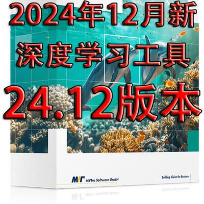 2024年12月新Halcon深度学习工具DEEP LEARNING TOOL 24.12中文字