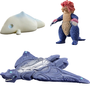 万代 布莱泽奥特曼怪兽 软胶玩具 加巴顿札帝梅沙贡尼塞维齐拉