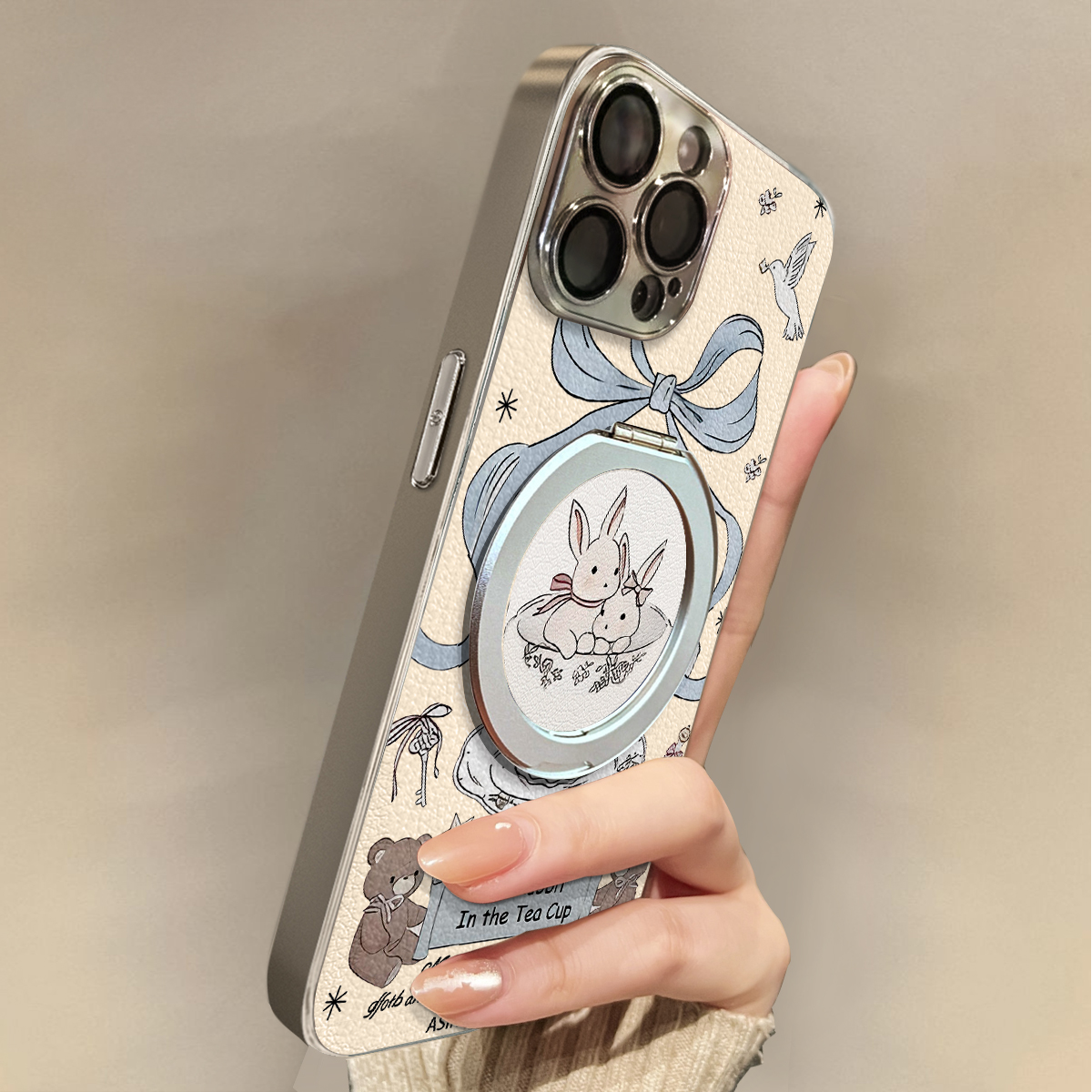 适用于苹果17promax手机壳带挂绳杯兔磁吸iphone14/16pro套硅胶xs全包防摔斜跨15ultra套网红11新款xr女13PRO