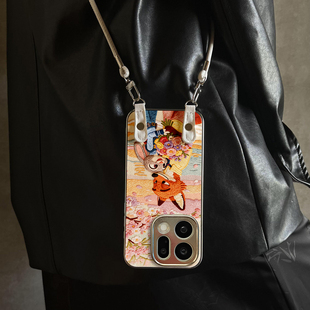 5防摔硅胶7 x7ultra全包x6 9女10 适用于OPPOReno15Pro手机壳鲜花朱迪新款 11pro12套13 x9带挂绳FINDx8s