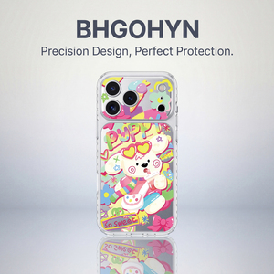 适用于苹果17promax手机壳新品磨砂IMD大视窗彩奶茶狗全包iphone16pro套硅胶防摔高级感苹果15promax外女款17