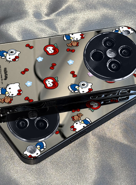 适用于OPPOfindx8Ultra手机壳卡通KT猫高级感findx5pro硅胶全包防摔个性X8S创意oppofindx7ultra套X8S+潮牌x6