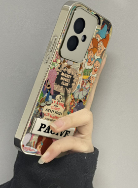 适用于荣耀200rpo手机壳复古矮人高级感华为x60i硅胶全包100防摔90新款50se/60/70/80外男女潮牌x40/x50套软