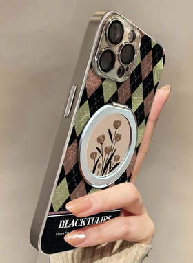 适用于OPPOReno14Pro手机壳磁吸菱格新款带挂绳FINDx8s/x7ultra全包x6/5防摔a58硅胶7/8/9女10/11pro十12套13