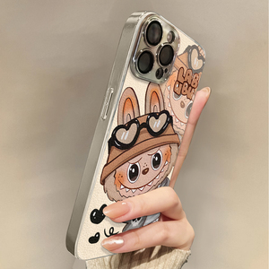 适用于苹果16promax手机壳拉布iphone12/13套硅胶xs全包防摔15ultra网红新款xr男女11pro外潮14Promax/17Air