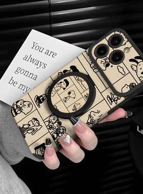 适用于华为Pura70pro手机壳新款史努比家Mate60/70pro十套斜挎全包防摔P60/80带挂绳Nova14ultra/13/12外网红