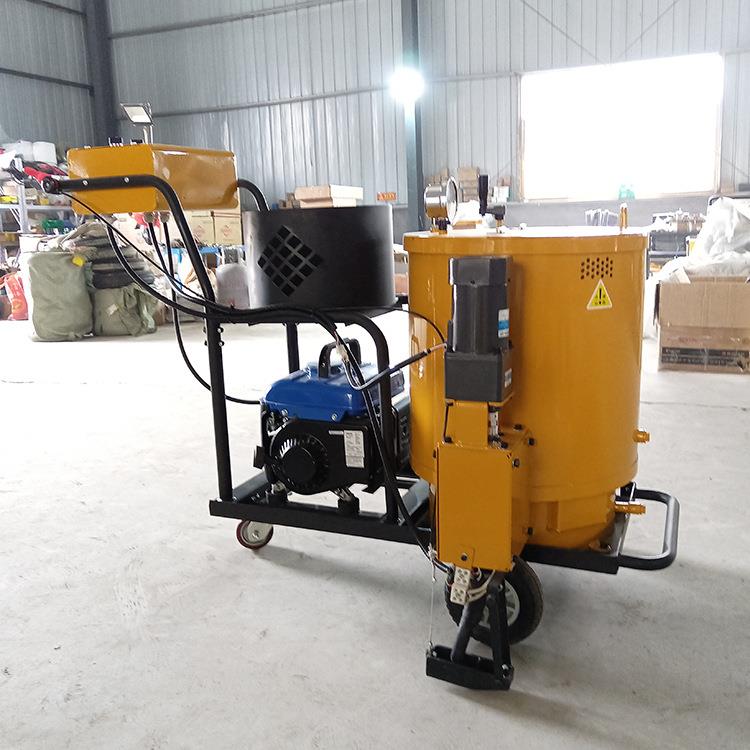 手推式25L小型路面灌缝机 公路裂缝填补道路养护设备 公路填缝