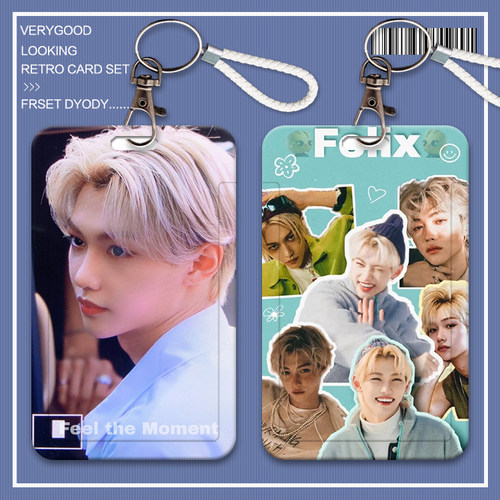 StrayKids李龙馥Felix黄铉辰证件照学生校卡套厂牌公交地铁卡双面