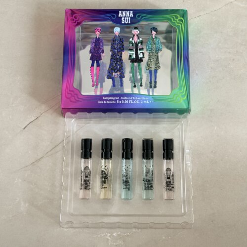 安娜苏淡香水组合2ml*5试管小样筑梦天马人鱼绮幻飞行许愿精灵EDT