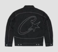 E01-Denim Jacket [Black]