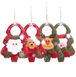 Santa Christmas pendant woven Claus圣诞挂件 non