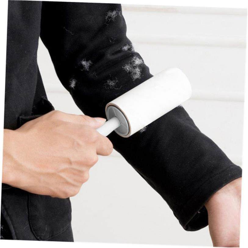 lint dust hair remover cloth sticky roller brush cleaner 1