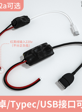 摄像头专用电源变压器220v转5v家用供电wifi监控适配器usb降压器