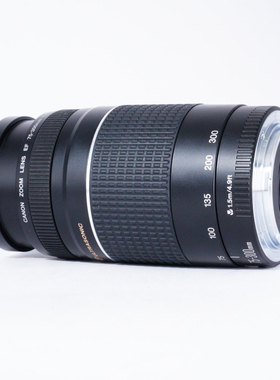 Canon佳能三代EF75-300 f4-5.6 III usm单反镜头可转微单r全画幅