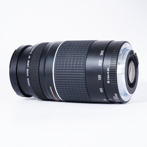 Canon佳能三代EF75-300 f4-5.6 III usm单反镜头可转微单r全画幅