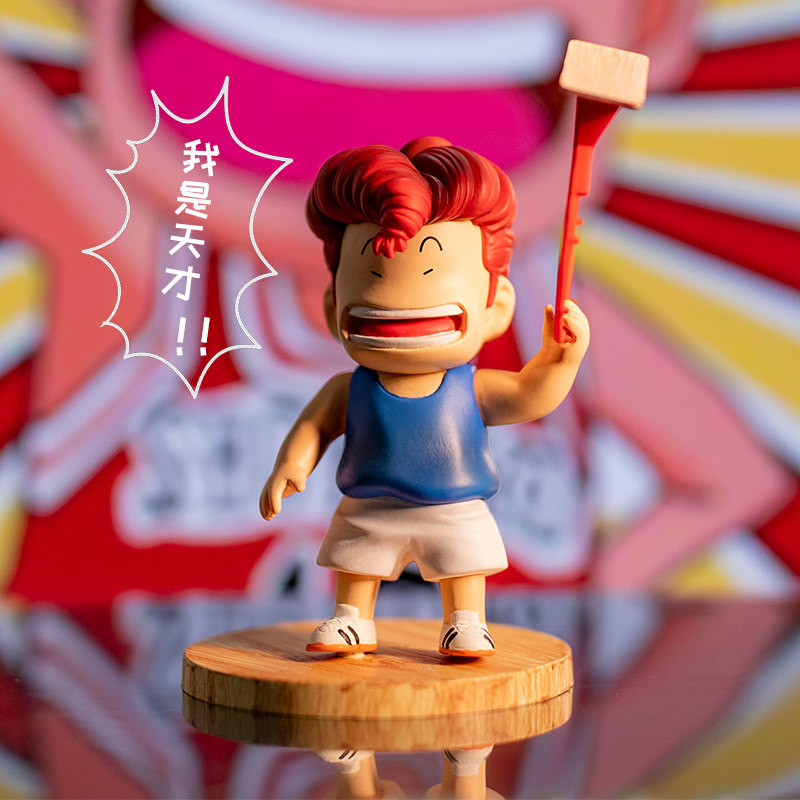 灌篮高手手办q版抓框樱木花道创意机箱手办二次元动漫玩偶摆件