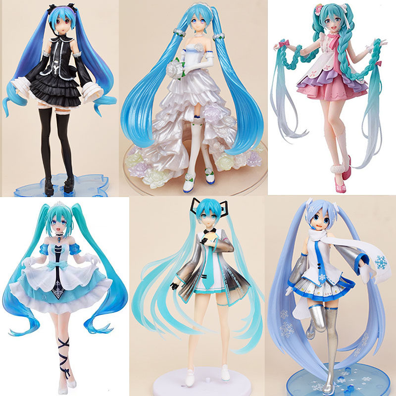 初音未来furyu vocaloid 手办 爱心 水手服 压泡面景品摆件模型