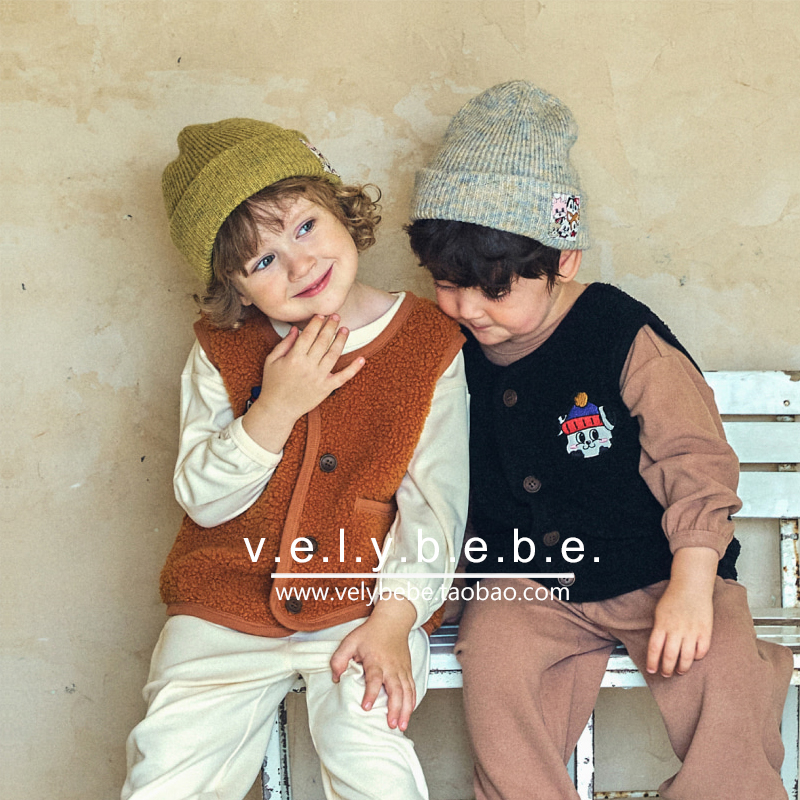 【秋冬】rototobebe韩国童装儿童马甲幼儿园穿搭保暖