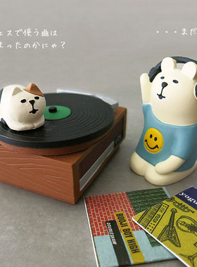 树下盒日式风海岛音乐节小摆件