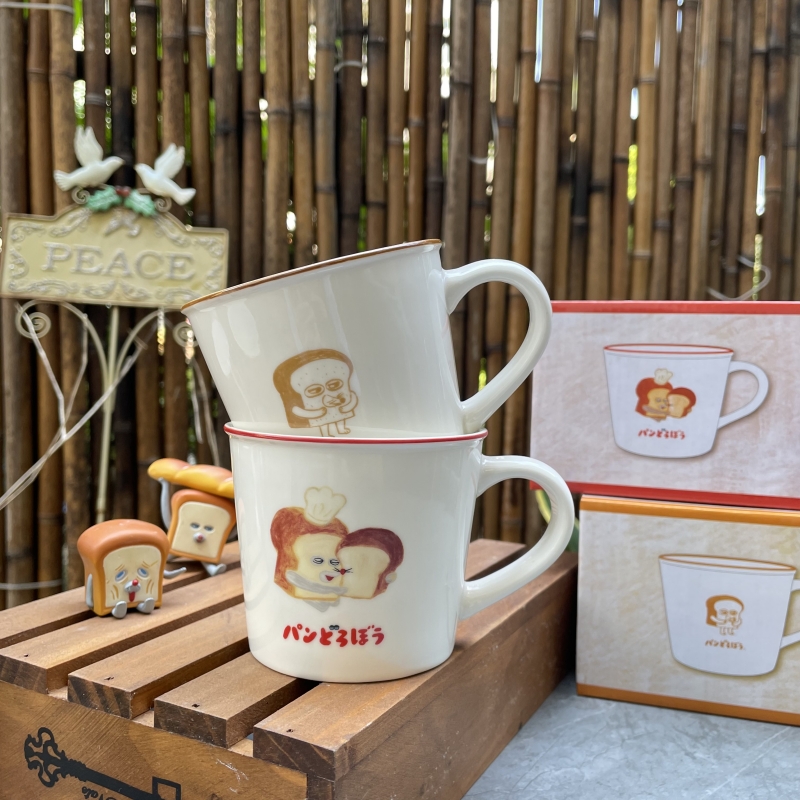 可爱面包小偷搞怪马克杯