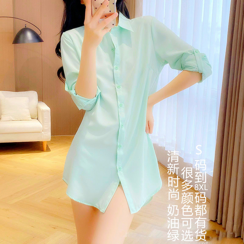 衬衫衬衣女款2025新款爆款高级感减龄洋气质女士上衣防晒衬衫外套
