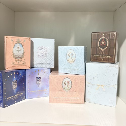 清仓花知晓腮红眼影手持镜人鱼天鹅八音盒草莓洛可可周边巧克力