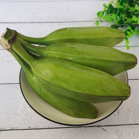 Freshly picked green plantains from Gaozhou, large plantains, and fresh horned plantains without ripening agents. Free shipping for 3, 5, and 9 pounds of fruits in season from Guangdong thumbnail 4