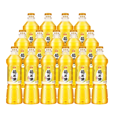 金龙鱼优+稻米油700ML*3瓶  食用油小瓶装植物油米糠油批发