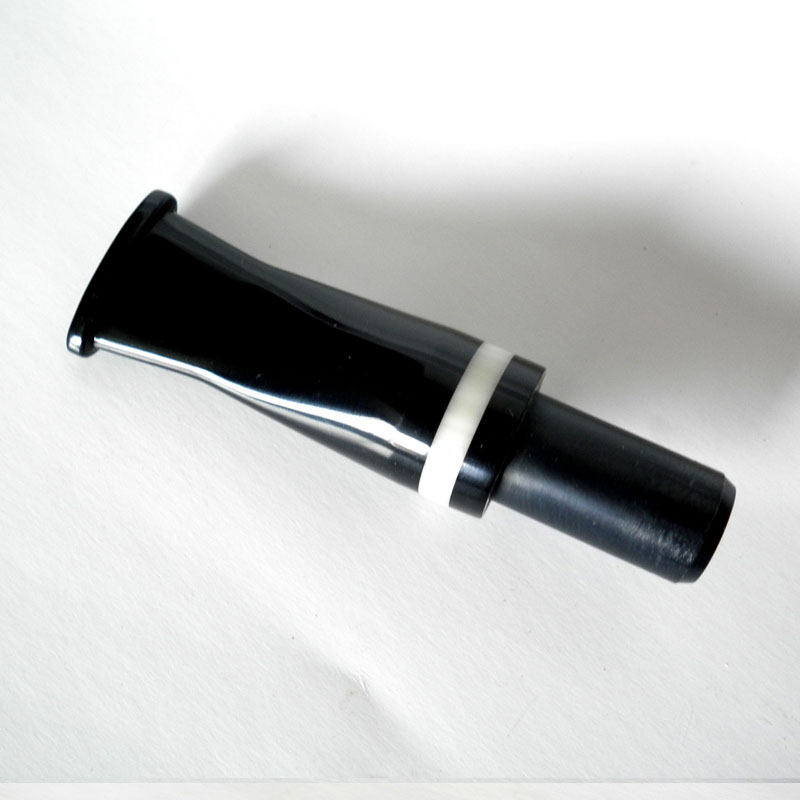 DIY石楠木红木手工烟斗配件新款短烟嘴咬嘴9MM过滤芯亚克力白环5