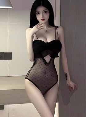 性感睡衣女睡裙蕾丝小胸聚拢吊带秋冬情调免脱内衣冰丝高级感