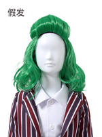Halloween costumes are selling like hot cross-border: Charlie and the Chocolate Factory performance costumes, children's cosplay performance costumes, and Wonka thumbnail 6