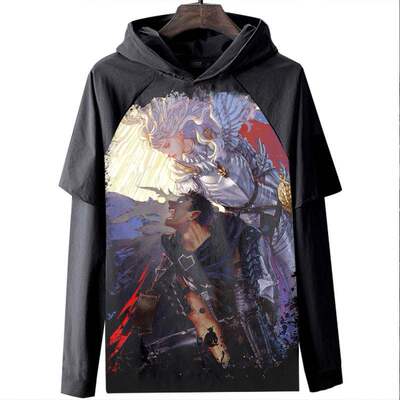 BERSERK  剑风传奇 长袖T恤衣服装3D数码印花服装 来图