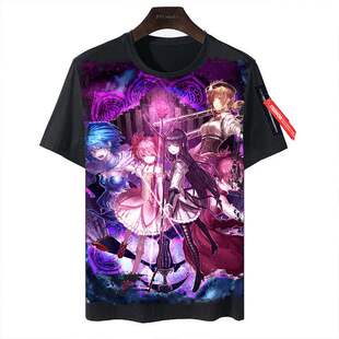 Puella Magi Madoka Magica T-shirt clothes魔法少女小圆衣服T恤