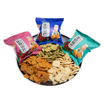 哈牙清真零食花椒锅巴